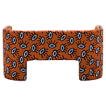 Акцентный Двухместный Диван Leela Оранжевый Орнамент варинант исполнения - 1 | Loft Concept в Уфе