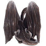 Декоративная статуэтка Дракон Dark Bronze Winged Dragon Statuette варинант исполнения - 4 | Loft Concept в Уфе