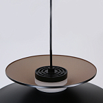 Подвесной светильник черного цвета из металла Obsidian Touch варинант исполнения - 3 | Loft Concept в Уфе