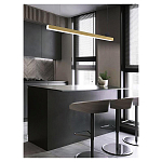 Люстра линейная светодиодная в минималистичном стиле New Age of Light варинант исполнения - 5 | Loft Concept в Уфе