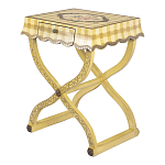 Приставной столик с ящиком в стиле ретро Vintage Rustic Tablecloth варинант исполнения - 2 | Loft Concept в Уфе