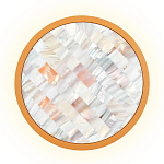 Бра в форме диска с перламутровыми прямоугольниками из морской ракушки Touch of Marine Charm варинант исполнения - 1 | Loft Concept в Уфе