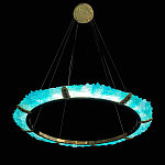 Люстра в форме кольца с цветочным декором Warm Heavenly Light варинант исполнения - 6 | Loft Concept в Уфе