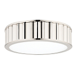 Потолочный светильник с гофрированным серебрянным абажуром Millennium варинант исполнения - 2 | Loft Concept в Уфе