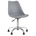 Офисный стул на металлическом основании EGGERY Grey варинант исполнения - 1 | Loft Concept в Уфе