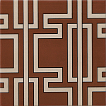 Дизайнерская плитка с узором Лабиринт варинант исполнения - 2 | Loft Concept в Уфе