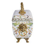 Шкатулка с фигуркой льва на крышке Eden Garden варинант исполнения - 4 | Loft Concept в Уфе