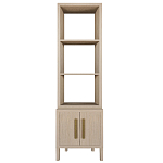 Этажерка Primo с тумбой шпон Светлый дуб варинант исполнения - 1 | Loft Concept в Уфе