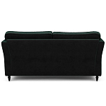 Диван с обивкой из велюра зеленый Gibbs Dark Green Sofa варинант исполнения - 3 | Loft Concept в Уфе