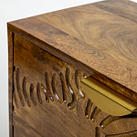 Прикроватная тумба с фактурным фасадом Termite варинант исполнения - 2 | Loft Concept в Уфе