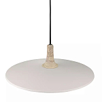 Подвесной светильник круглый в сочетании дерева и металла Space варинант исполнения - 2 | Loft Concept в Уфе