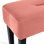 Мягкий  пуф на черных ножках Winton Pouf варинант исполнения - 22 | Loft Concept в Уфе