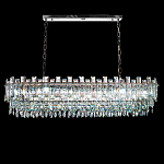 Люстра овальная с хрустальными подвесками Gorgeous Crystal Light варинант исполнения - 5 | Loft Concept в Уфе