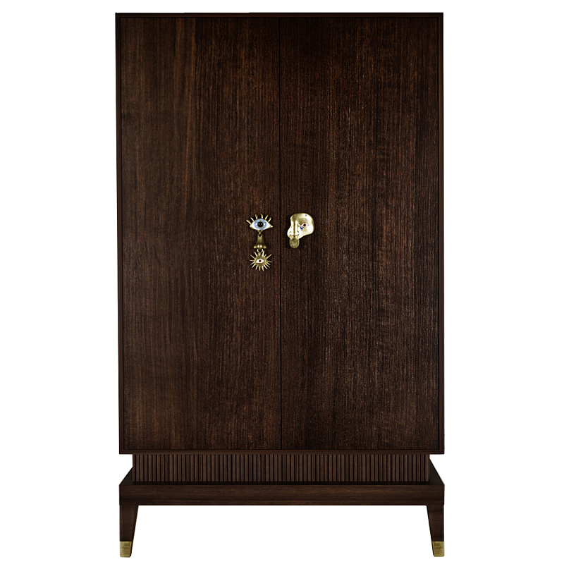 Платяной шкаф Elsa Dreams Walnut с 2-мя фасадами Орех Платяной шкаф Elsa Dreams Walnut с 2-мя фасадами Орех в Уфе | Loft Concept