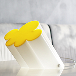 Настольная дизайнерская лампа Poltronova Passiflora Yellow Table Lamp варинант исполнения - 5 | Loft Concept в Уфе