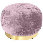 Круглый мягкий пуф Ambrose Soft Velour Pouf варинант исполнения - 1 | Loft Concept в Уфе