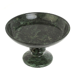 Фруктовница большая из натурального камня Змеевик Шабровский Natural Stone Fruit Bowls варинант исполнения - 2 | Loft Concept в Уфе