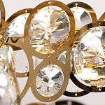 Люстра подвесная из золотых колец 57 см Golden Circles варинант исполнения - 10 | Loft Concept в Уфе