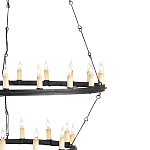 Люстра круглая двухъярусная Lightness and Scale варинант исполнения - 1 | Loft Concept в Уфе