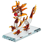 Декоративная стеклянная статуэтка Дракон Glass Dragon Statuette варинант исполнения - 4 | Loft Concept в Уфе
