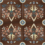 Плитка с узором Клубника варинант исполнения - 1 | Loft Concept в Уфе