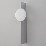 Бра с круглым зеркальным диском на прямоугольном соновании Reflection Circle Glow варинант исполнения - 1 | Loft Concept в Уфе