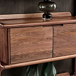 Стеллаж в гостиную для книг Moon Walnut Furniture варинант исполнения - 7 | Loft Concept в Уфе