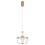 Подвесной светильник с плафоном из акрила и металлическим основанием Blanton 23 варинант исполнения - 4 | Loft Concept в Уфе