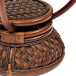 Столик кофейный из ротанга Eloise варинант исполнения - 2 | Loft Concept в Уфе