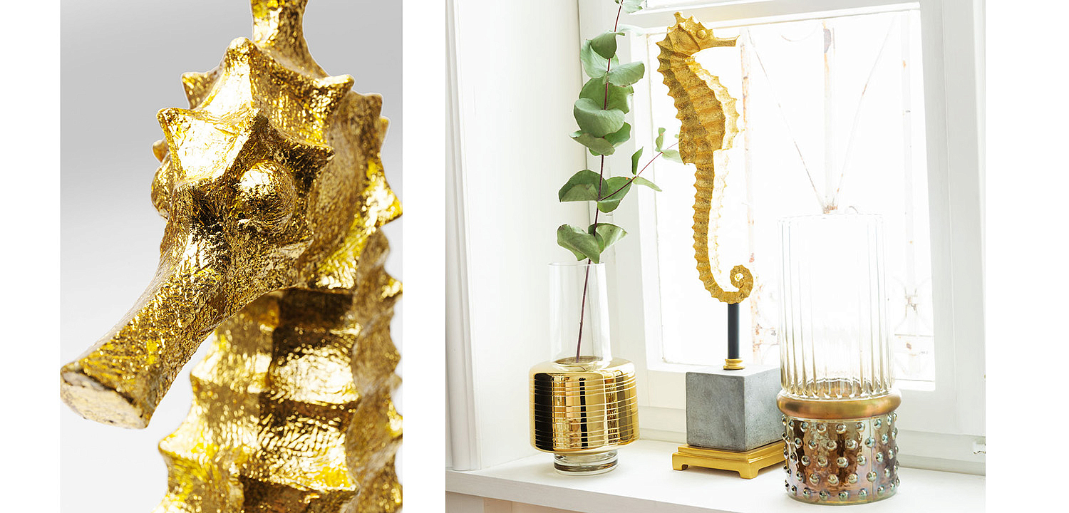 Статуэтка Golden Sea Horse - Loft-Concept в Уфе