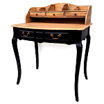 Стол-бюро из массива березы с 5-ю ящиками в стиле прованс Vintage варинант исполнения - 3 | Loft Concept в Уфе