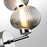 Бра с 2-мя рифлеными стеклянными шарами Marcelh Light варинант исполнения - 4 | Loft Concept в Уфе