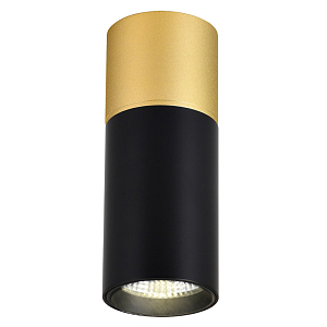 Накладной светодиодный спот Delightfull Black&Gold