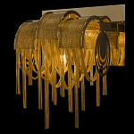 Бра с перфорированными металлическими дугами и цепочками 22 см Atlantis Chain варинант исполнения - 6 | Loft Concept в Уфе