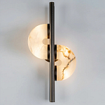 Бра  с фигурным мраморным рассеивателем Spiral of Warm Light варинант исполнения - 10 | Loft Concept в Уфе