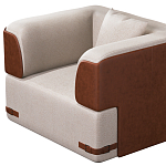 Кресло Richmond  с кожаной отделкой варинант исполнения - 3 | Loft Concept в Уфе