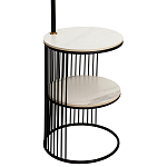 Торшер с абажуром и приставным столом Zullo Lighting and Furniture Floor Lamp варинант исполнения - 2 | Loft Concept в Уфе