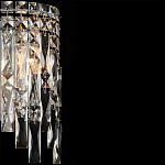 Бра с хрустальными подвесками прозрачного цвета Хром Ludivine Lighting варинант исполнения - 3 | Loft Concept в Уфе