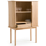 Буфет с двумя раздвижными дверцами Toinette Wooden Light Cupboard варинант исполнения - 3 | Loft Concept в Уфе