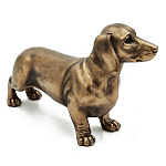 Статуэтка такса с реалистичными деталями и гладкой поверхностью Dachshund Style варинант исполнения - 2 | Loft Concept в Уфе