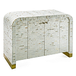 Буфет в гостиную с инкрустацией  Mother of Pearl Inlay Cabinet варинант исполнения - 4 | Loft Concept в Уфе