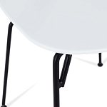 Стул на металлических ножках Travis Chair White варинант исполнения - 6 | Loft Concept в Уфе