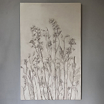 Ботаническое панно «С Дельфиниумом» варинант исполнения - 1 | Loft Concept в Уфе