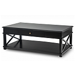 Широкий кофейный столик с ящиком Monsignor варинант исполнения - 3 | Loft Concept в Уфе