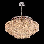 Люстра хрустальная в неоклассическом стиле на серебристом каркасе Majesty варинант исполнения - 4 | Loft Concept в Уфе