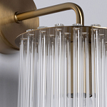 Бра с круглым основанием и длинными прозрачныи стеклянными трубками Nembus варинант исполнения - 5 | Loft Concept в Уфе