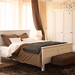 Кровать двуспальная Gordeyca варинант исполнения - 2 | Loft Concept в Уфе