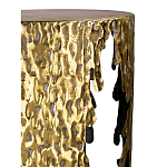 Столик дизайнерский Copper streaks варинант исполнения - 2 | Loft Concept в Уфе