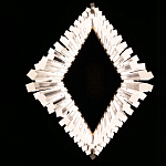 Люстра золотого цвета в форме галочки с каскадом длинных прозрачных трубок Eurofase варинант исполнения - 12 | Loft Concept в Уфе