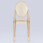 Прозрачный стул с янтарным оттенком LOUIS GHOST CHAIR варинант исполнения - 3 | Loft Concept в Уфе